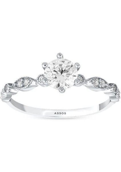 Altın Tektaş Yüzük - 14K