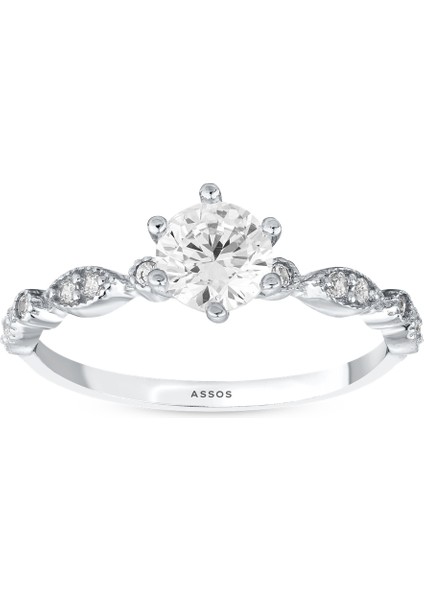 Altın Tektaş Yüzük - 14K