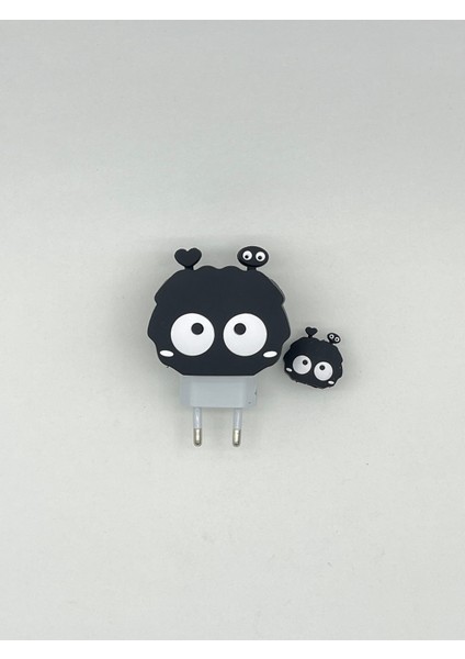 Iphone 18W/20W Uyumlu Figürlü Şarj Aleti Kılıfı