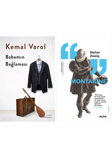 Babamın Bağlaması (Ciltli) + Montaigne