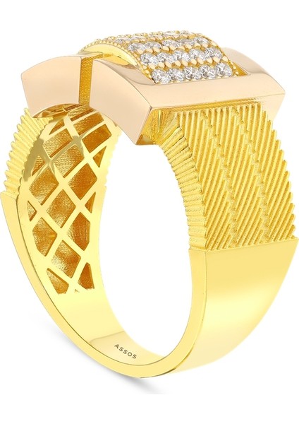 Tasarım Altın Yüzük - 14K