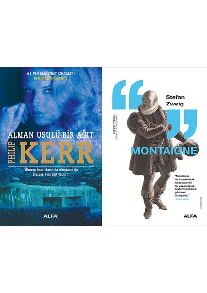 Alman Usulü Bir Ağıt + Montaigne