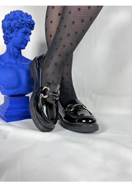 KB-801 Kuback Kömür Rugan Günlük Kadın Babet fırsatları