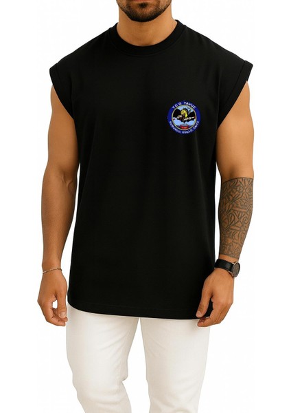 Oversize Tcg Yavuz F240 Cep Tasarımlı Atlet