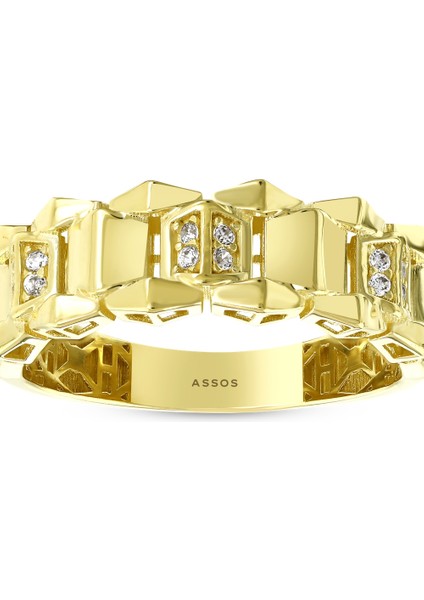 Tasarım Altın Yüzük - 14K