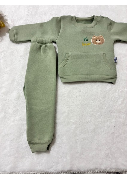 Tuembaby %100 Pamuk Uzun Kollu Polarlı 3 Ip Erkek Bebek Takım fırsatları