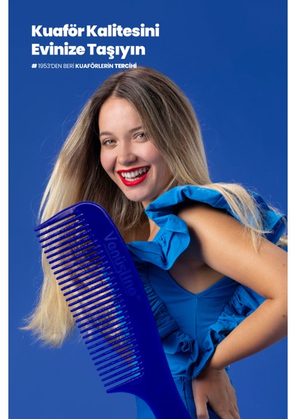 9040 Saç Açma Tarağı – Mavi Renk Seçenekli Profesyonel Tarak fiyatları