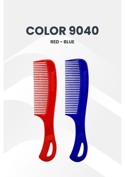 9040 Saç Açma Tarağı – Mavi Renk Seçenekli Profesyonel Tarak indirimleri