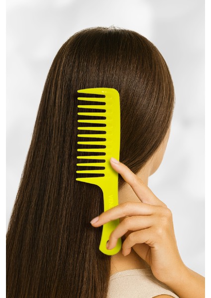 9000 Saç Açma Tarağı – Sarı Renkli, Islak ve Kuru Saçlar Için indirimleri