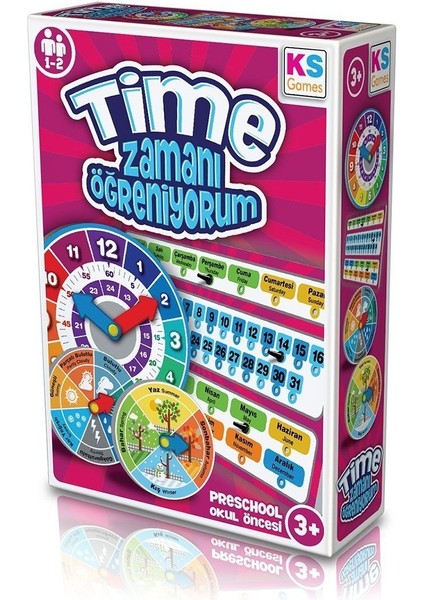 ZO234 Ks, Time - Zamanı Öğreniyorum / +3 Yaş modelleri