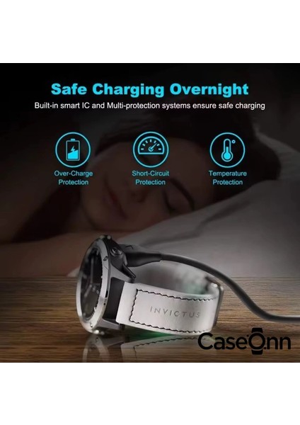 Caseonn Garmin Quatix 7x Solar Şarj Kablosu fırsatları