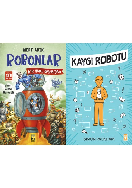 Robonlar 2 Bir Hayal Operasyonu (Mert Arık) ve Kaygı Robotu (Simon Packham)