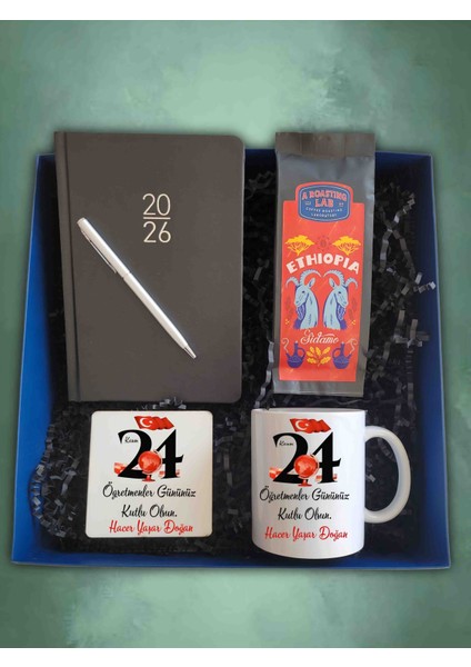 Öğretmenler Günü Hediye Kutusu Kişiye Özel