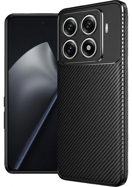 Xiaomi Mi 15T Pro Auto Focus Karbon Kapak - Siyah