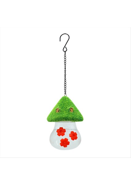 Kuş Su Besleyicisi Dış Mekan Asma Boya Küçük Çiçek Kuş Sulama Şişesi Ant-Prot (Yurt Dışından)