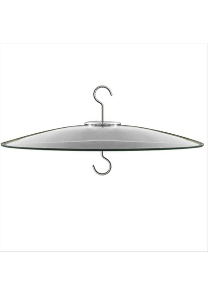 Kuş besleyicileri için cam sincap bölmesi kutup - çoban kancaları/post asma - 13 inç büyük hava koruyucusu (Yurt Dışından)