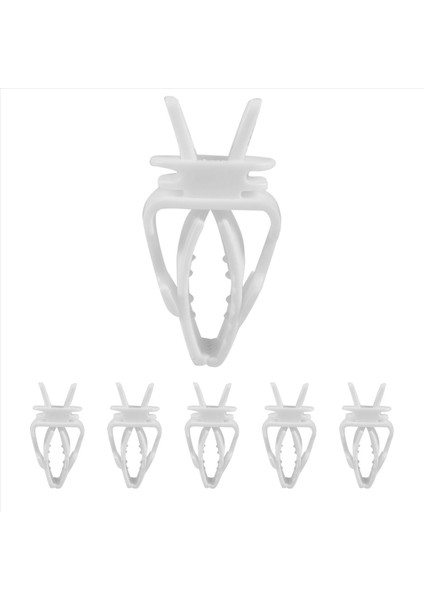 6pcs Kuşlar İçin Sebze Klipsi Kuş Kafesi Besleyici Paprik Sebze ve Meyve Besleme (Yurt Dışından)