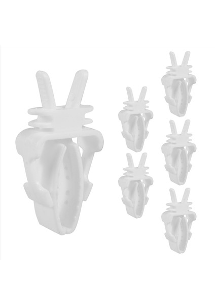 6pcs Kuşlar İçin Sebze Klipsi Kuş Kafesi Besleyici Paprik Sebze ve Meyve Besleme (Yurt Dışından)