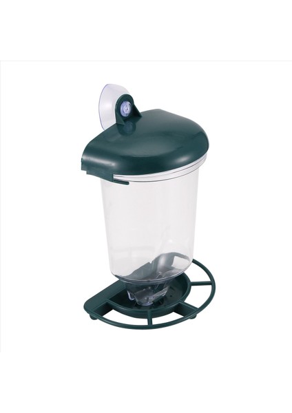 Pencere Kuş Besleyici Güçlü vantuzlu, çıkarılabilir asılı vahşi kuş besleyicisi, evinizden vahşi arka bahçe kuşlarını izle (Yurt Dışından)