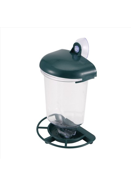 Pencere Kuş Besleyici Güçlü vantuzlu, çıkarılabilir asılı vahşi kuş besleyicisi, evinizden vahşi arka bahçe kuşlarını izle (Yurt Dışından)