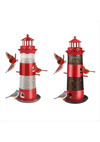 Açık havada asılı için kuş besleyicileri, dış için sincap geçirmez kuş, siyah için metal kuş tohumu (Yurt Dışından)