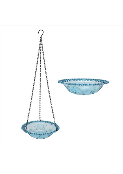 2 katmanlı çiçek tasarımı ile arı besleyici, Kelebek Banyosu Kuş Yemek Tepsisi beslemek için Asılı Arı Sulama İstasyonu (Yurt Dışından)