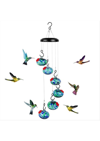 3pcs rüzgar çanları açık havada asma karınca ve arı kanıtı için kuş besleyicileri, asla sızıntı, dış için mükemmel bahçe dekoru (Yurt Dışından)