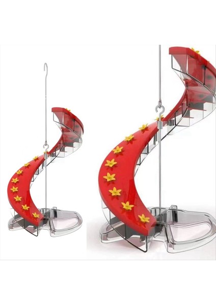 Sarmal kuş besleyici kuş evi açık avlu kuş besleyici asılı kuş suyu besleyici kuş (Yurt Dışından)