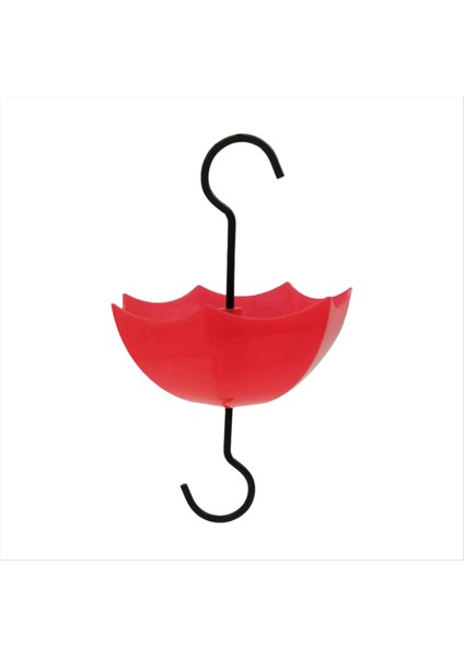 Kuş besleyicileri ve oriole besleyicileri, büyük kapasiteli kırmızı şemsiye karınca koruyucusu, kuş besleyicisi (Yurt Dışından)