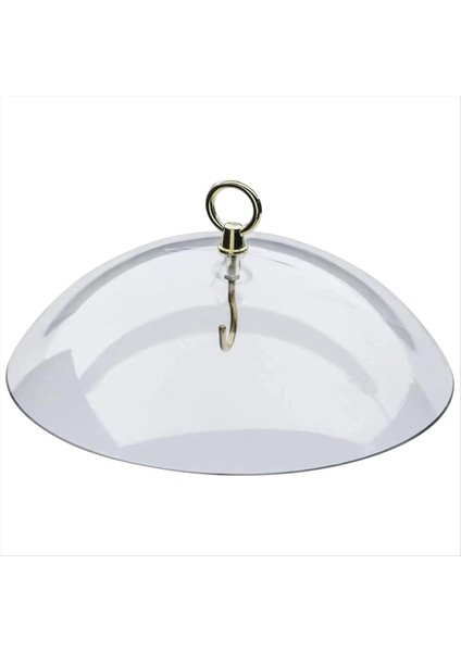 2pcs Anti-squirrel kuş besleyicileri koruyucu kapak, kubbe koruyucu kubbesi, asılı kuş besleyicileri için yağmur koruyucu kapak, c (Yurt Dışından)