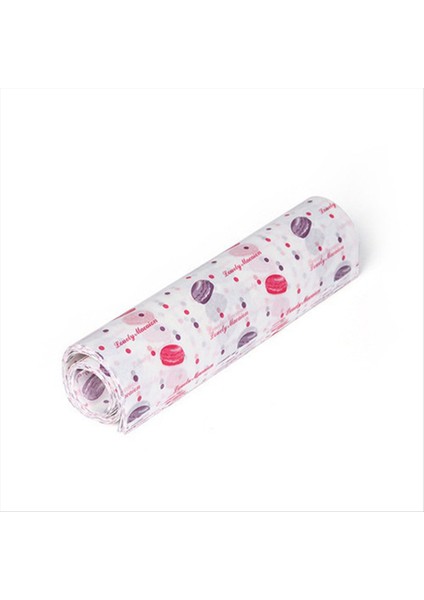 50pcs Ekmek Yiyecek Ambalaj Sarmalayıcılar İçin Tek Kullanımlık Yağ Geçirmez Balmumu Kağıdı Burger Pişirme Balmumu Pad Kağıdı, B (Yurt Dışından)