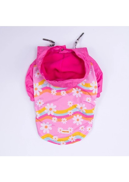 Florence Daisy Polarlı Su Geçirmez Orta-Büyük Irk Köpek Yağmurluğu fırsatları