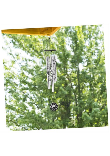 Küçük Bagua Rüzgar Zil Kolyesi, Retro Metal Rüzgar Çamlası, Retro Fortune Rüzgar Zil, Bahçe Rüzgar Çamırı (Yurt Dışından)