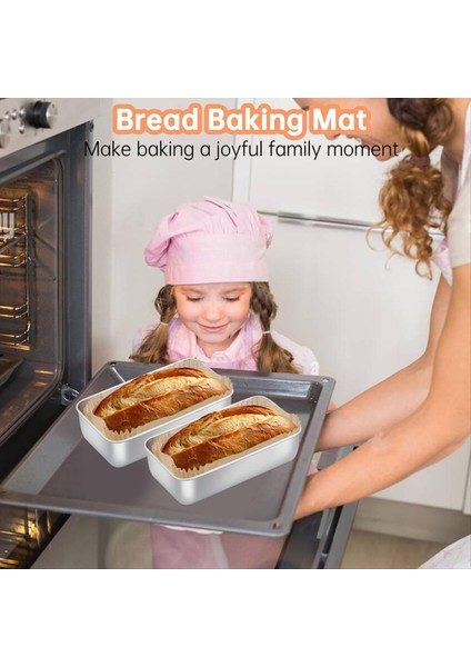 100 adet ekmek için somun tava astarları 9x5 inç, ekmek tavası için yapışmaz önceden oluşturulmuş parşömen kağıdı, tost, kek için (Yurt Dışından)