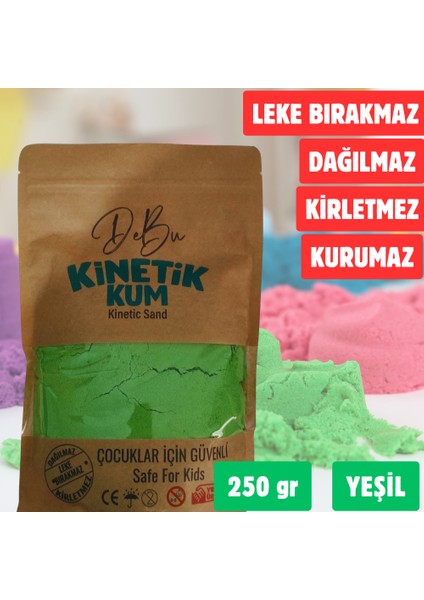 250 gr Dağılmaz Kirletmez Kurumaz Kinetik Kum