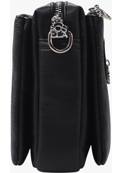 67-7175 Kadın Çarpraz Askılı Çanta - Siyah