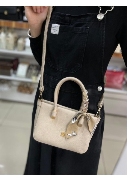 67-8123 Kadın Omuz ve Kol Çanta-Kum