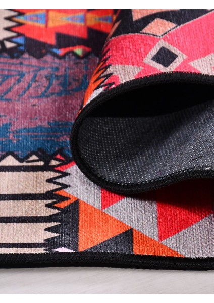 Otantik MDL057 Vintage Baskı Halı Silinebilir Yıkanabilir Salon Antre Mutfak Halı Yolluk fiyatları