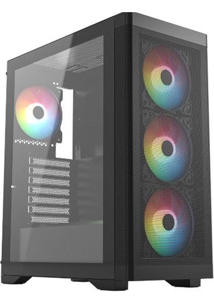 Frisby FC-9480G Gaming Kasa, Rgb Fan (600W 80+ Bronze)