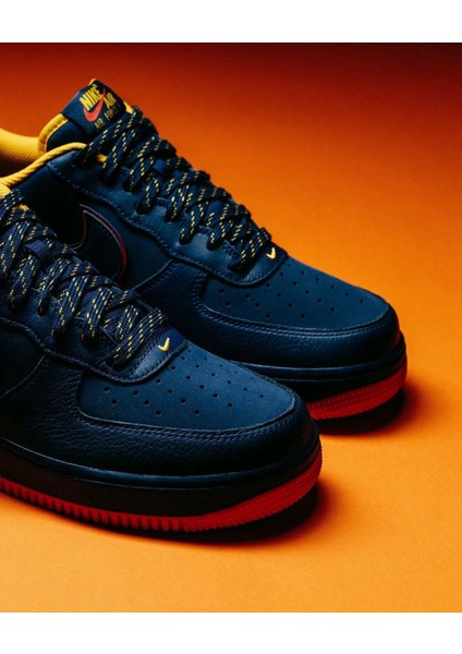 Air Force 1 '07 Lv8 'retro Pack Lettering' Erkek Mavi Sneaker Ayakkabı-Sportxoutlet fırsatları