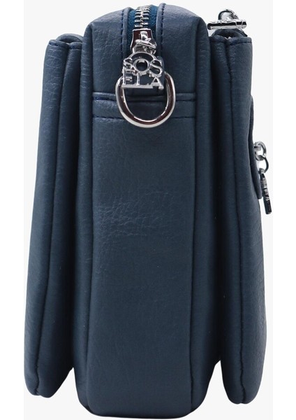 67-7175 Kadın Çarpraz Askılı Çanta- Petrol