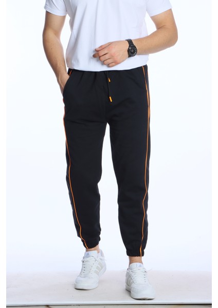 Biyeli Kelepçe Paça Eşofman Turuncu fiyatları