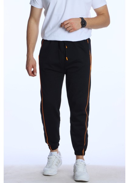 Biyeli Kelepçe Paça Eşofman Turuncu fırsatları