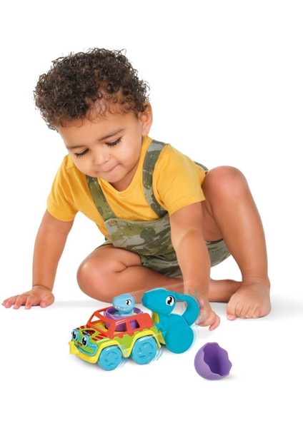 73251 Tomy - Jurassic World Dino ve Renkli Araç +12 Ay