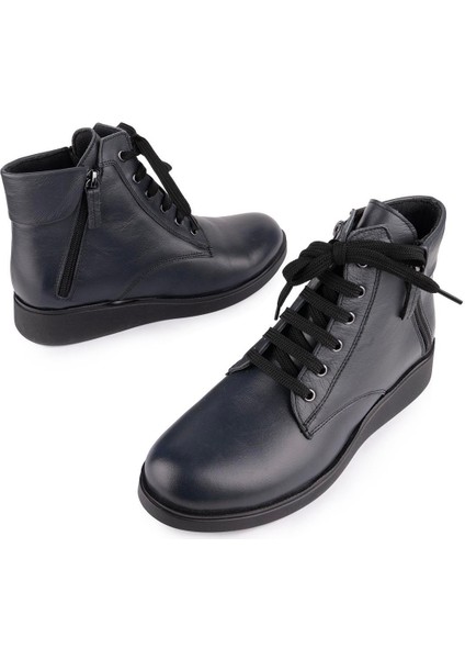 Hakiki Deri Sade Rahat Ortopedik Taban Bot Gri 2202 Bot fiyatları