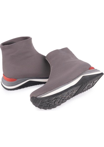 Kumaş Modern Ortopedik Spor Bot Gri Kumaş 1443 fiyatları