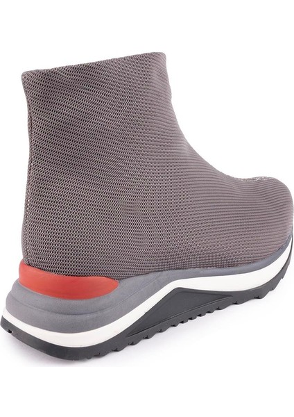 Kumaş Modern Ortopedik Spor Bot Gri Kumaş 1443 indirimleri