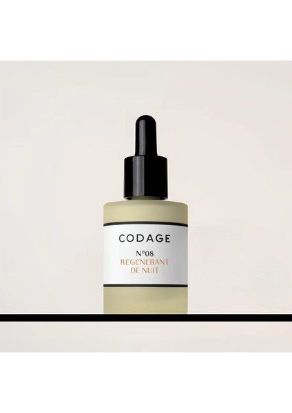 Serum N°08 -Gece Yenilenme & Gençleşme Yüz Serumu - 30 ml