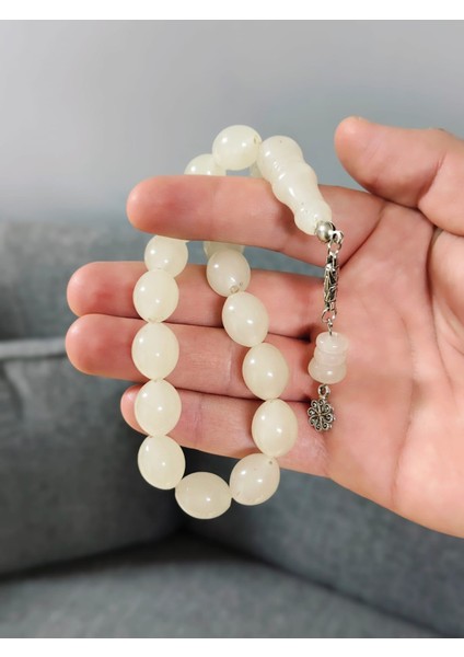 Kedi Gözü Fosforlu Yassı Boy Tesbih fiyatları