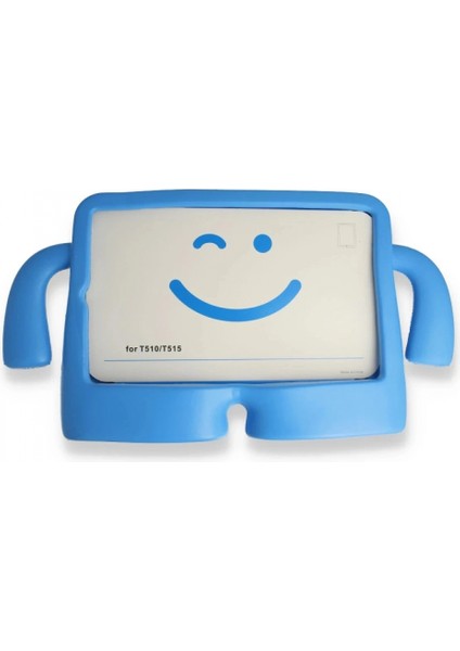 iPad 2022 10.9 (10.nesil) Kılıf Karakter Tablet Silikon - Mavi